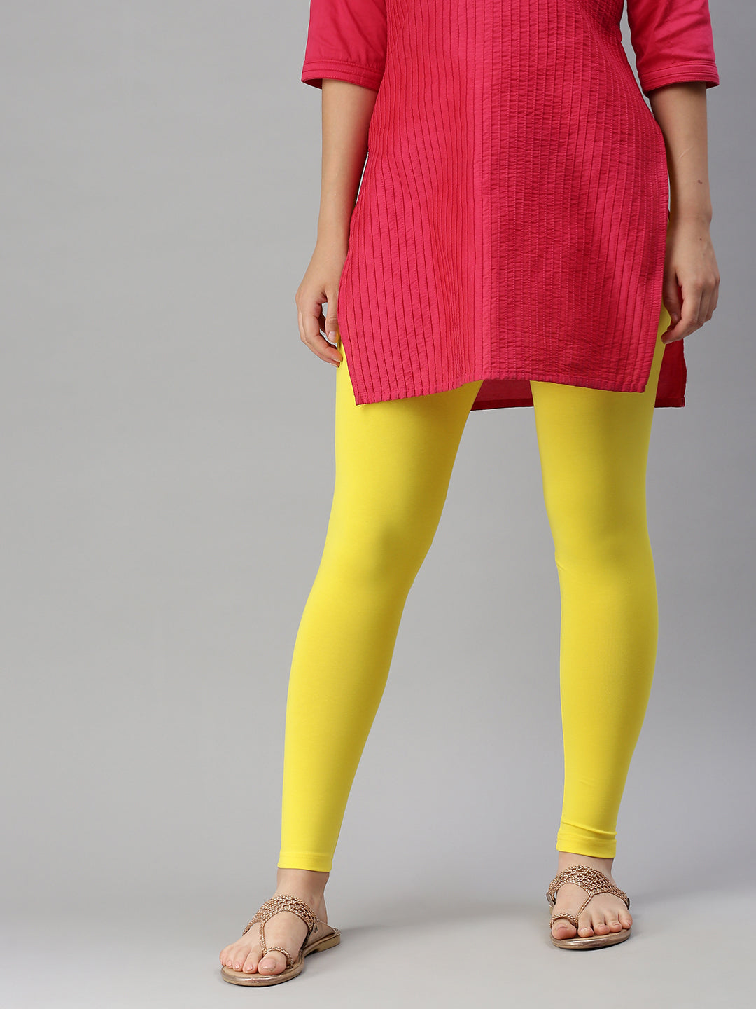 Girls hot sale lemon leggings