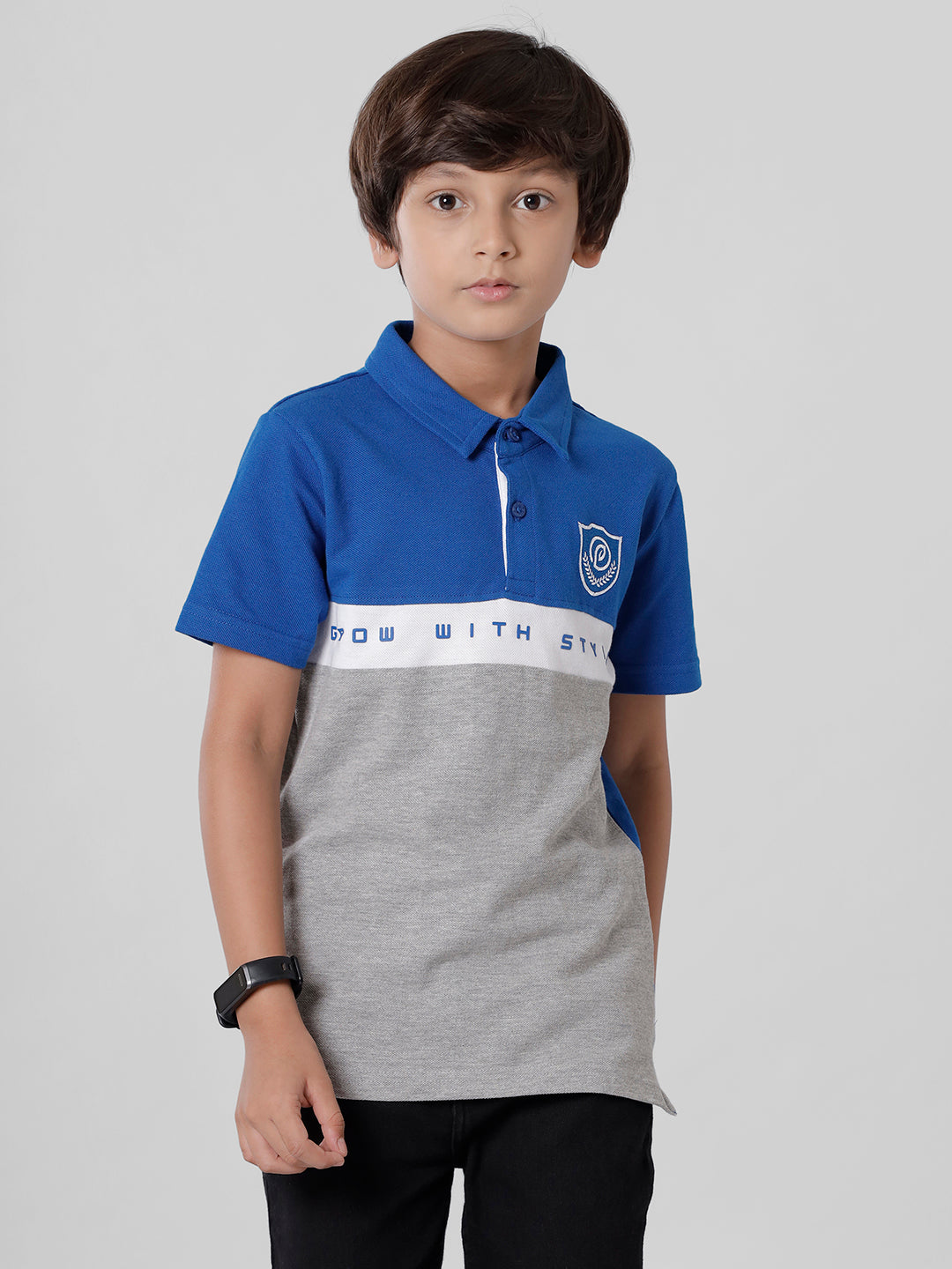 Collar t shirt for clearance kids