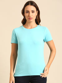 T-Shirt Regular Sleeve-Sky Blue