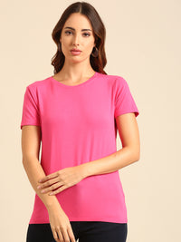 T-Shirt Regular Sleeve-Pink