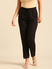 Straight Pant-Black