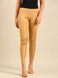 Shimmer Leggings-Gold