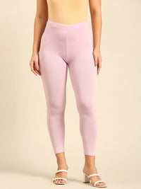 Ankle Length Leggings Viscose-Light Lavender