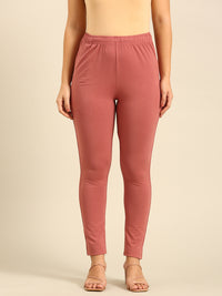 Women's Needle Pants Dark Peach