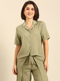 Shirt-Mint Green