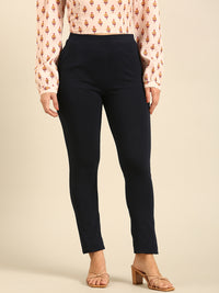 Kurti Pant-Dark Navy Blue