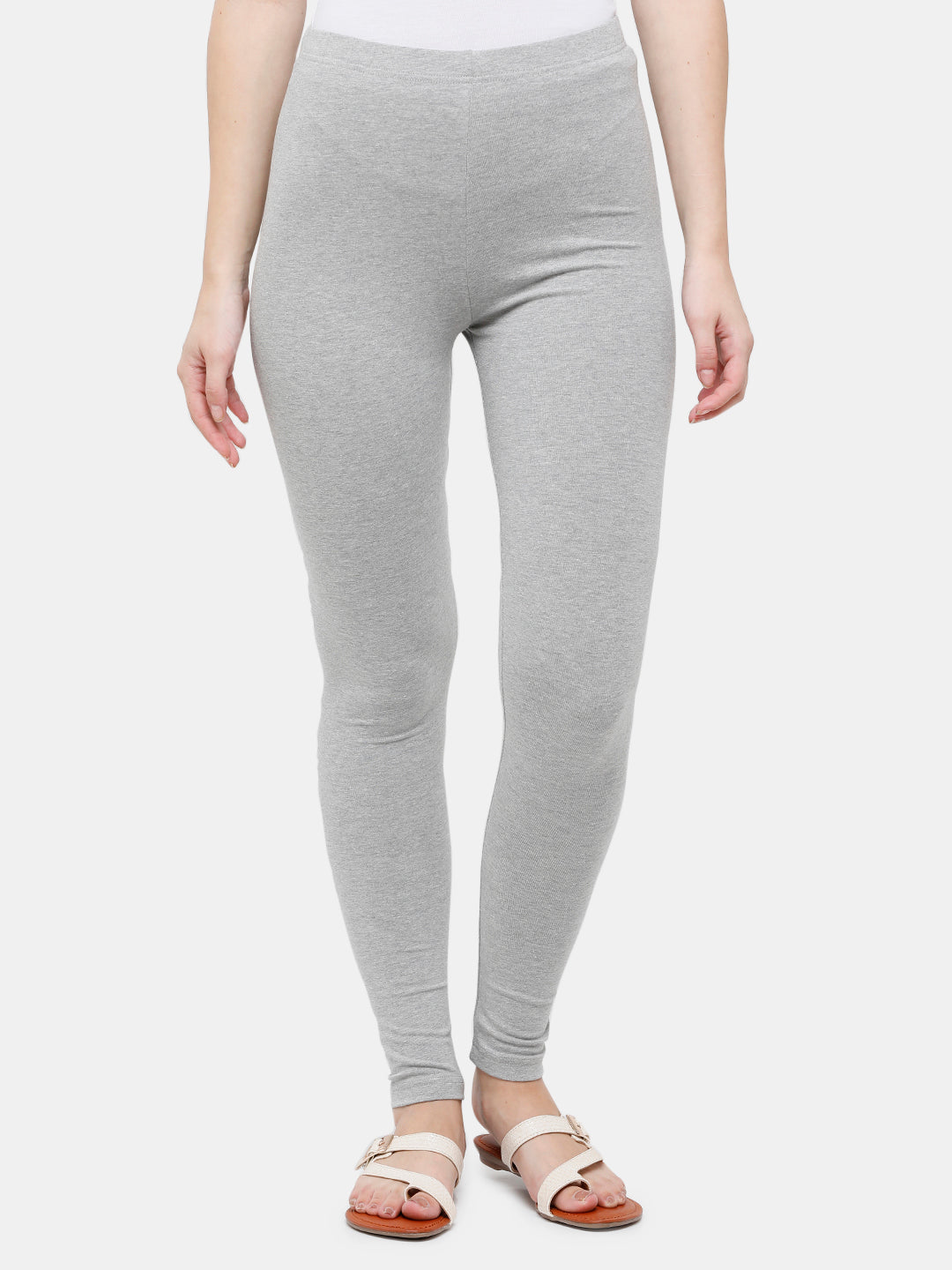 Shop Prisma's Brown Ankle Leggings for Comfortable Style