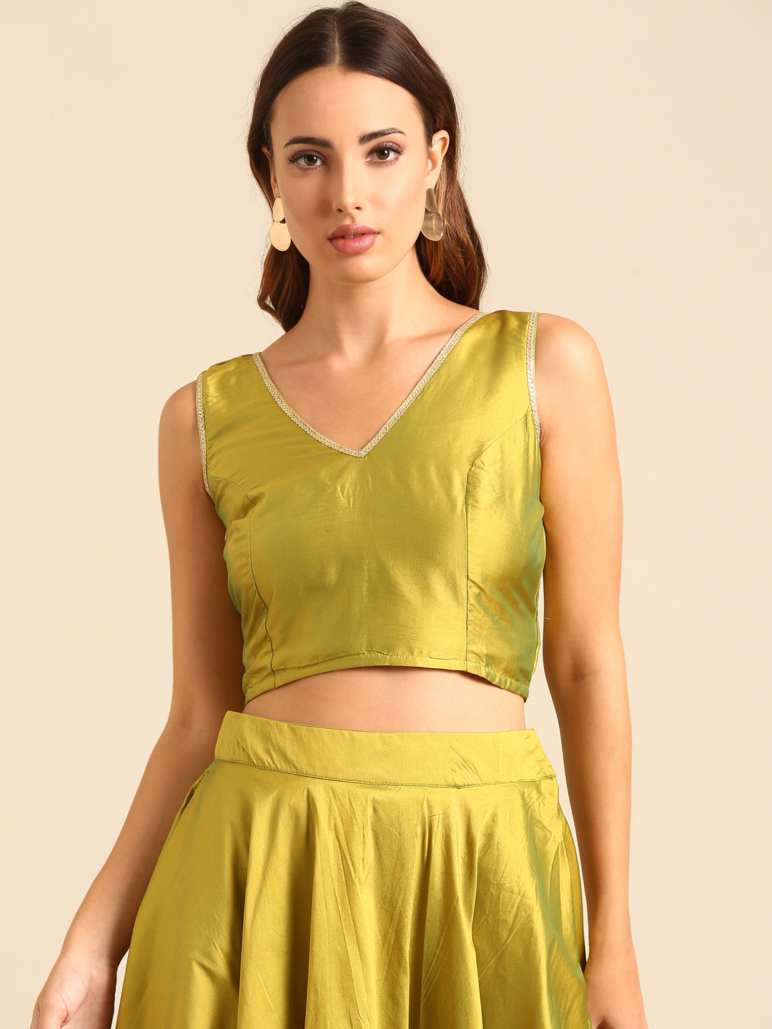 Blouse-Lime