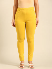 Women's Needle Pants Lime Yellow