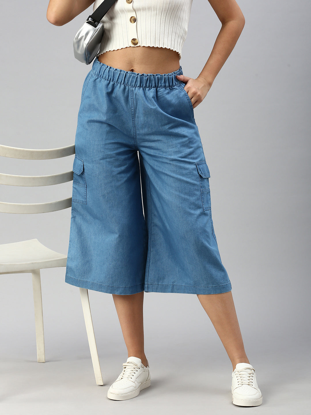 Women's Denim Short Culottes High Waisted Wide Leg Vintage Mini Shorts  Loose Micro Flared Casual Summer Hot Short Pants (Dark Blue,XX-Large) at  Amazon Women's Clothing store