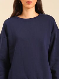 Sweatshirt-Navy Blue