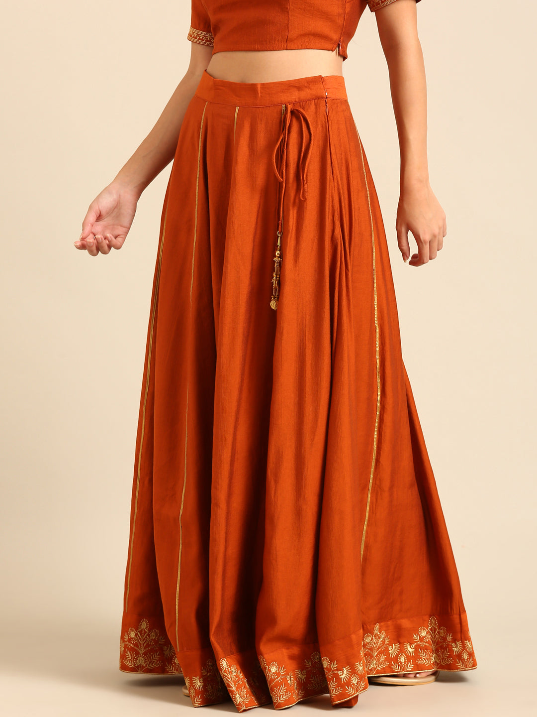 Skirt-Rust Orange