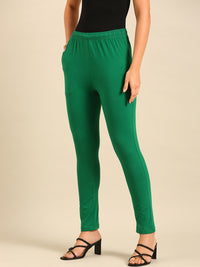 Women's Needle Pants Green