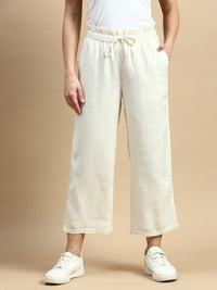 Cigarette Pant-Natural - De Moza