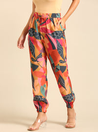 Co-Ord Set (Casual Top & Jogger)-Multi