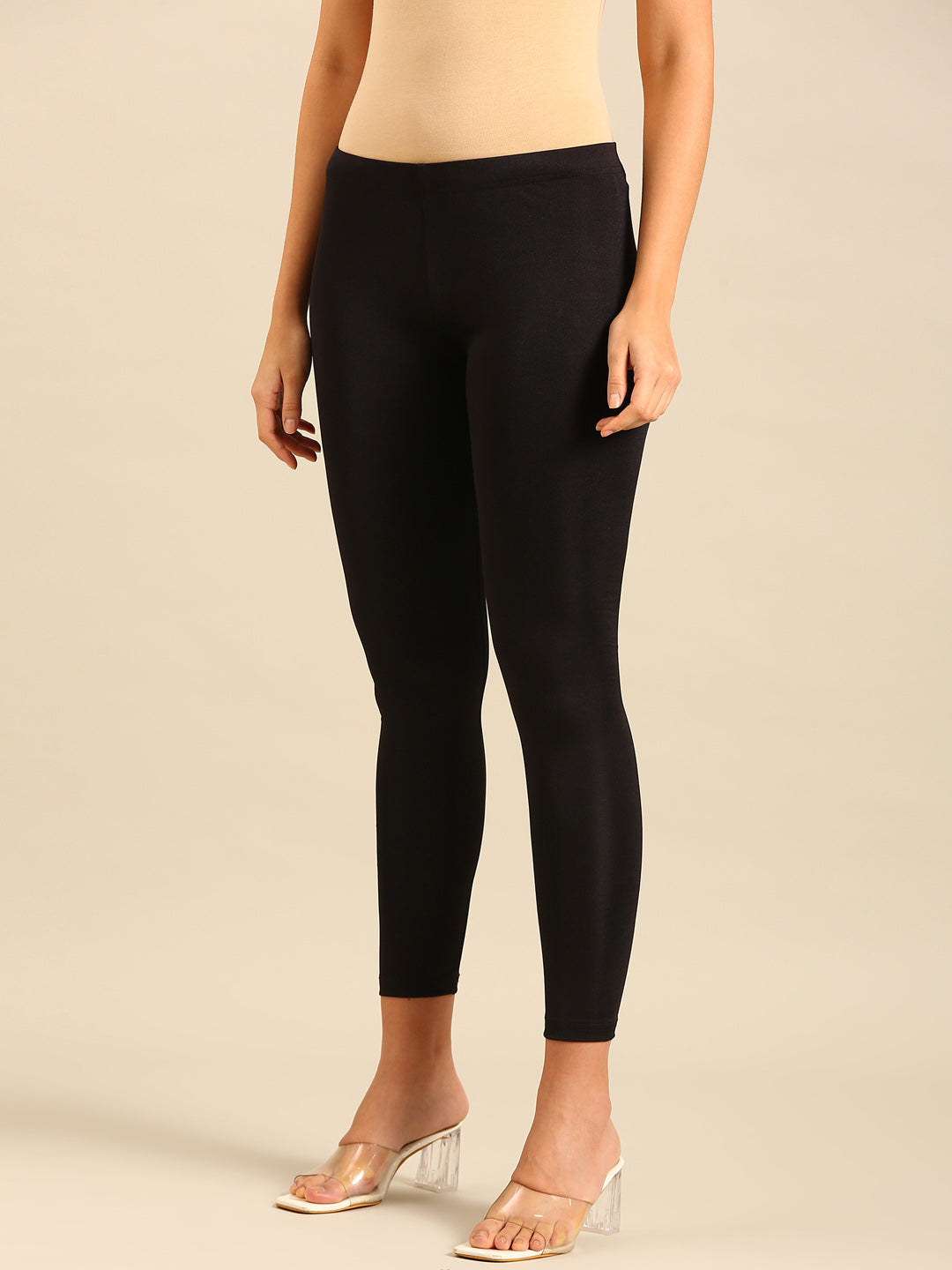 Shimmer Leggings-Black