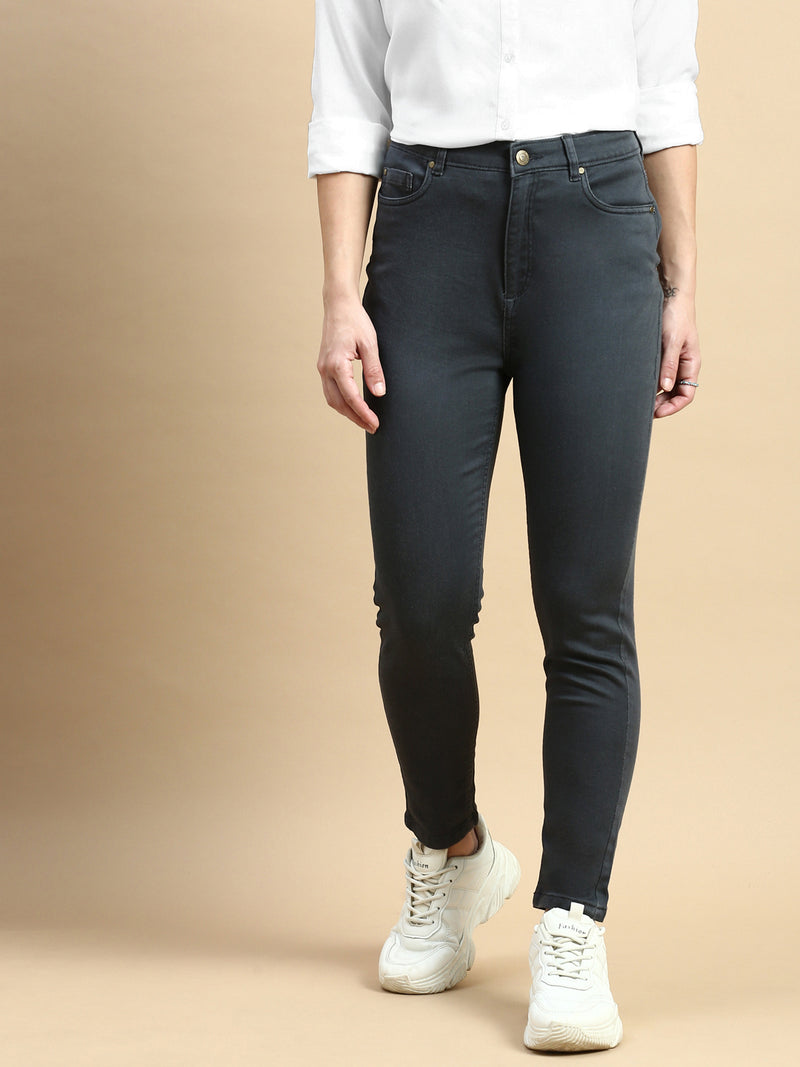 Jeans Pant-Grey - De Moza