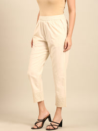 Straight Pant-Natural