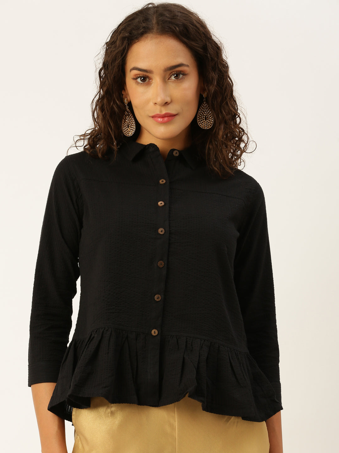 De Moza Women Top Black