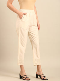 Straight Pant-Natural