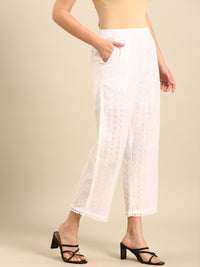 Casual Palazzo-White