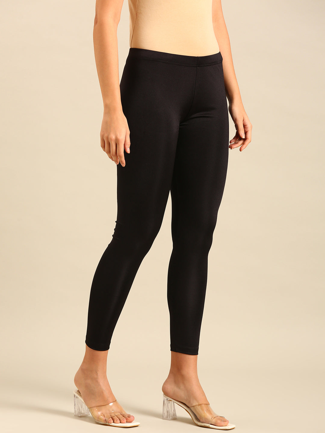 Shimmer Leggings-Black