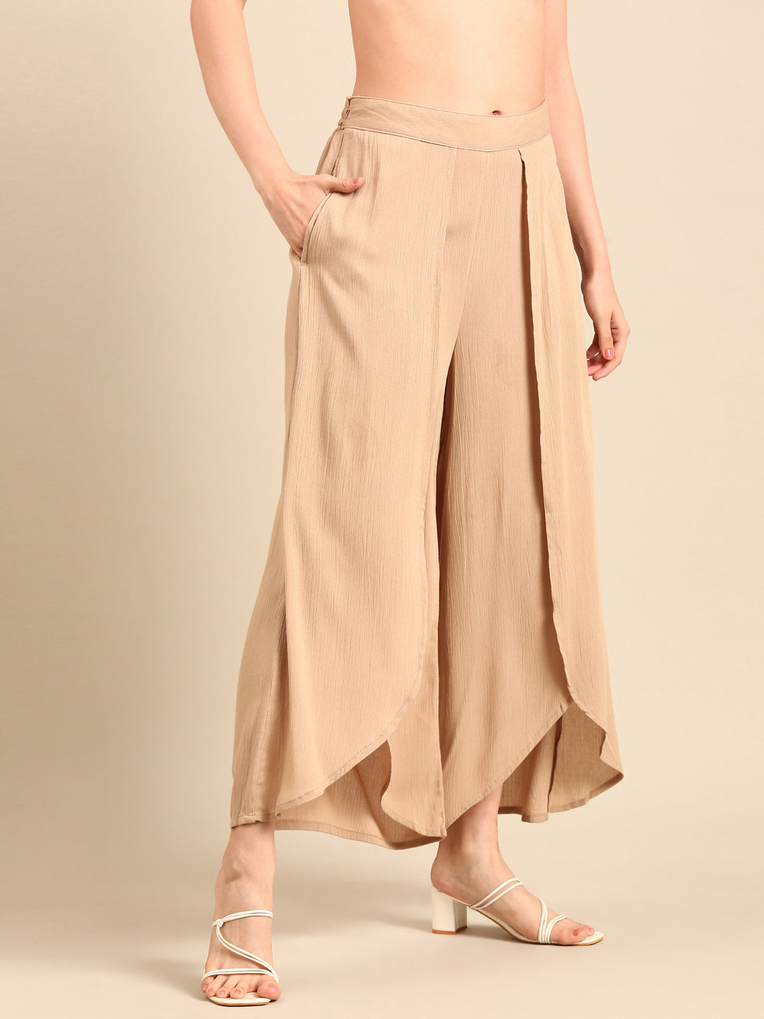 Tulip Pant-Golden Beige