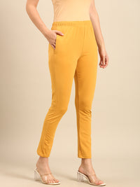 Women's Needle Pants Gold