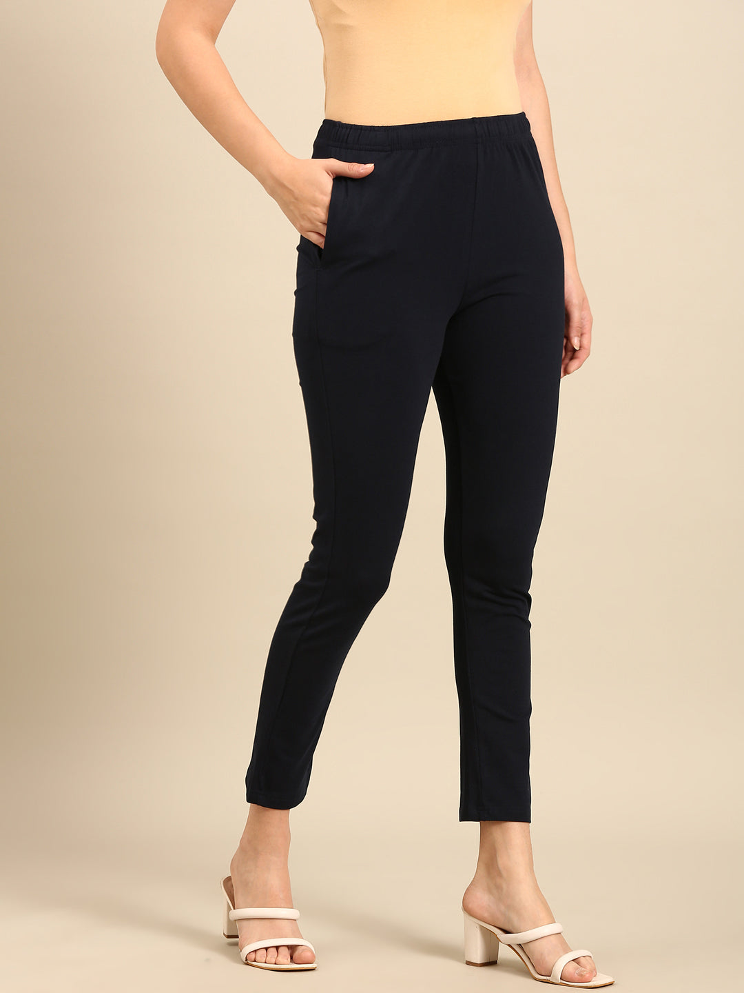 Women's Needle Pants Navy