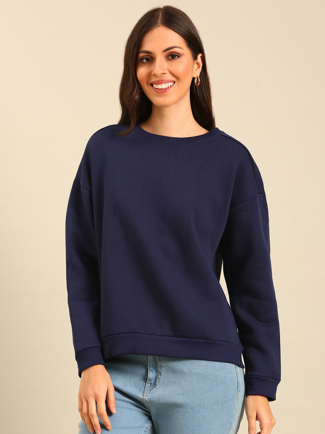 Sweatshirt-Navy Blue