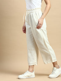 Cigarette Pant-Natural - De Moza