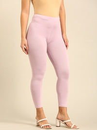 Ankle Length Leggings Viscose-Light Lavender