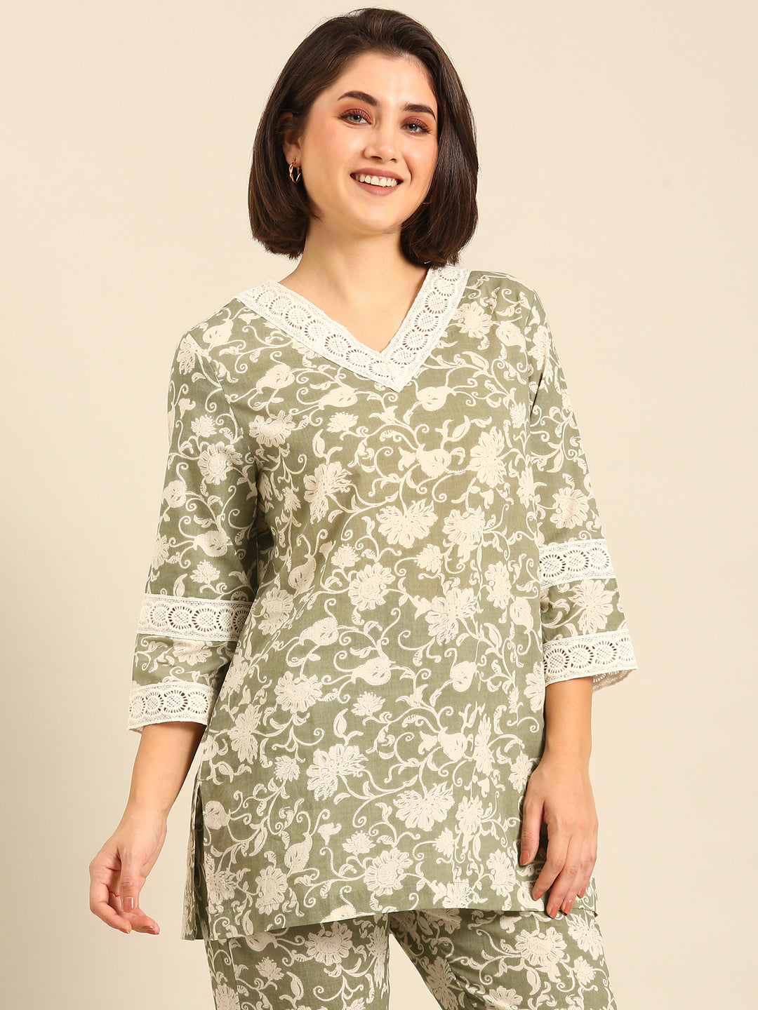 Tunic Top-Mint Green