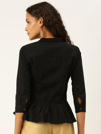 De Moza Women Top Black