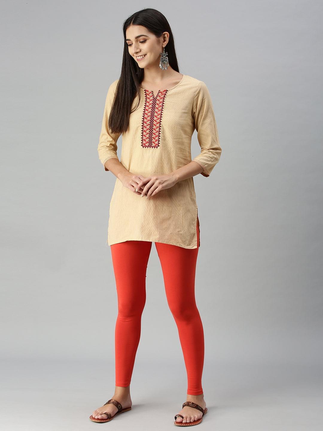 Kurti with hotsell ankle length leggings