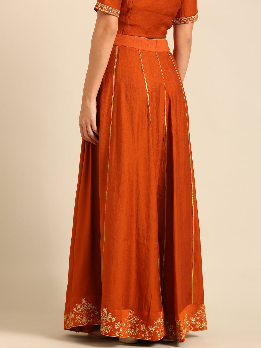 Skirt-Rust Orange