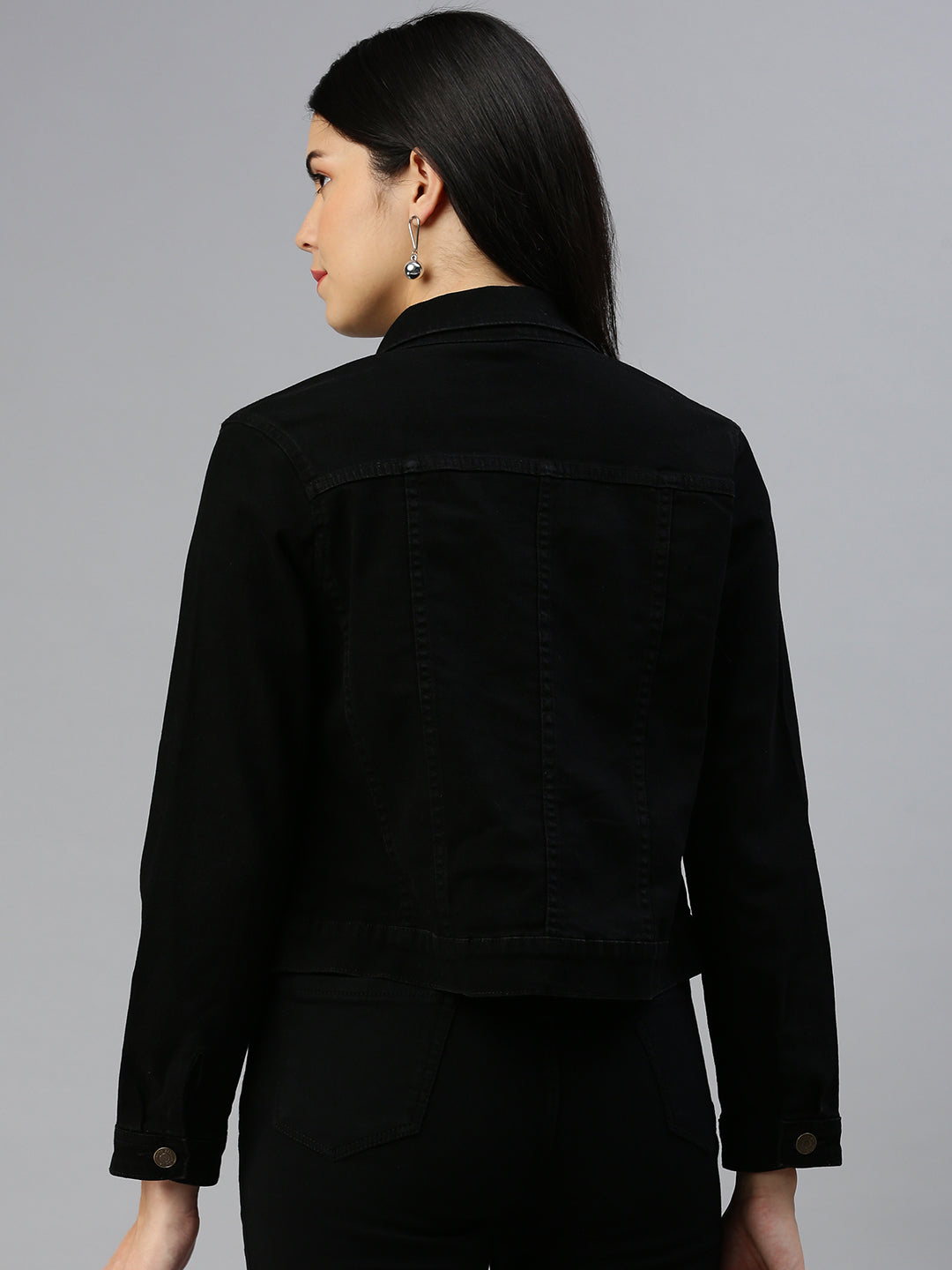 Arham Full Sleeve Solid Women Denim Jacket - Buy Arham Full Sleeve Solid Women  Denim Jacket Online at Best Prices in India | Flipkart.com