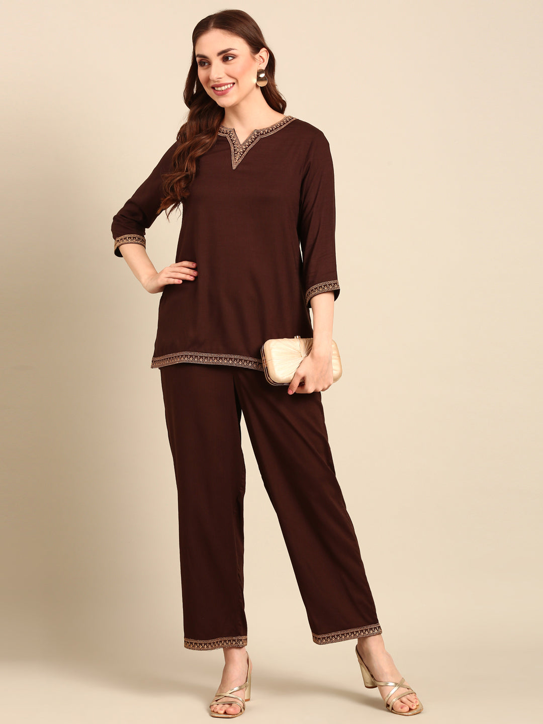 Palazzo-Dark Brown