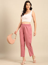 Straight Pant-Dusty Pink