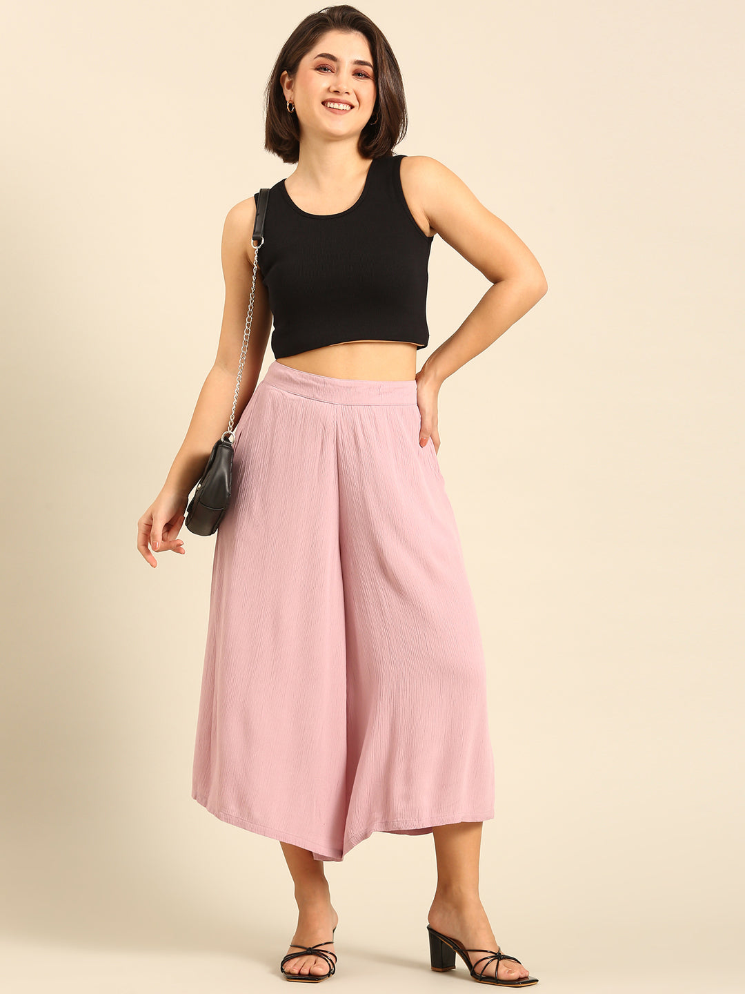 Culottes-Dusty Rose