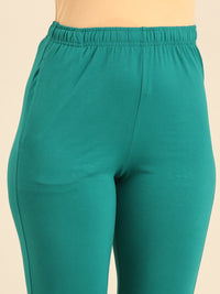 Women's Needle Pants Sea Green