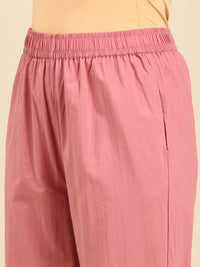 Straight Pant-Dusty Pink