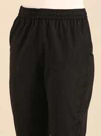 Straight Pant-Black