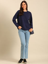 Sweatshirt-Navy Blue