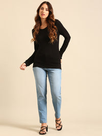 T-Shirt Long Sleeve-Black