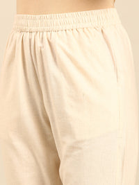 Straight Pant-Natural