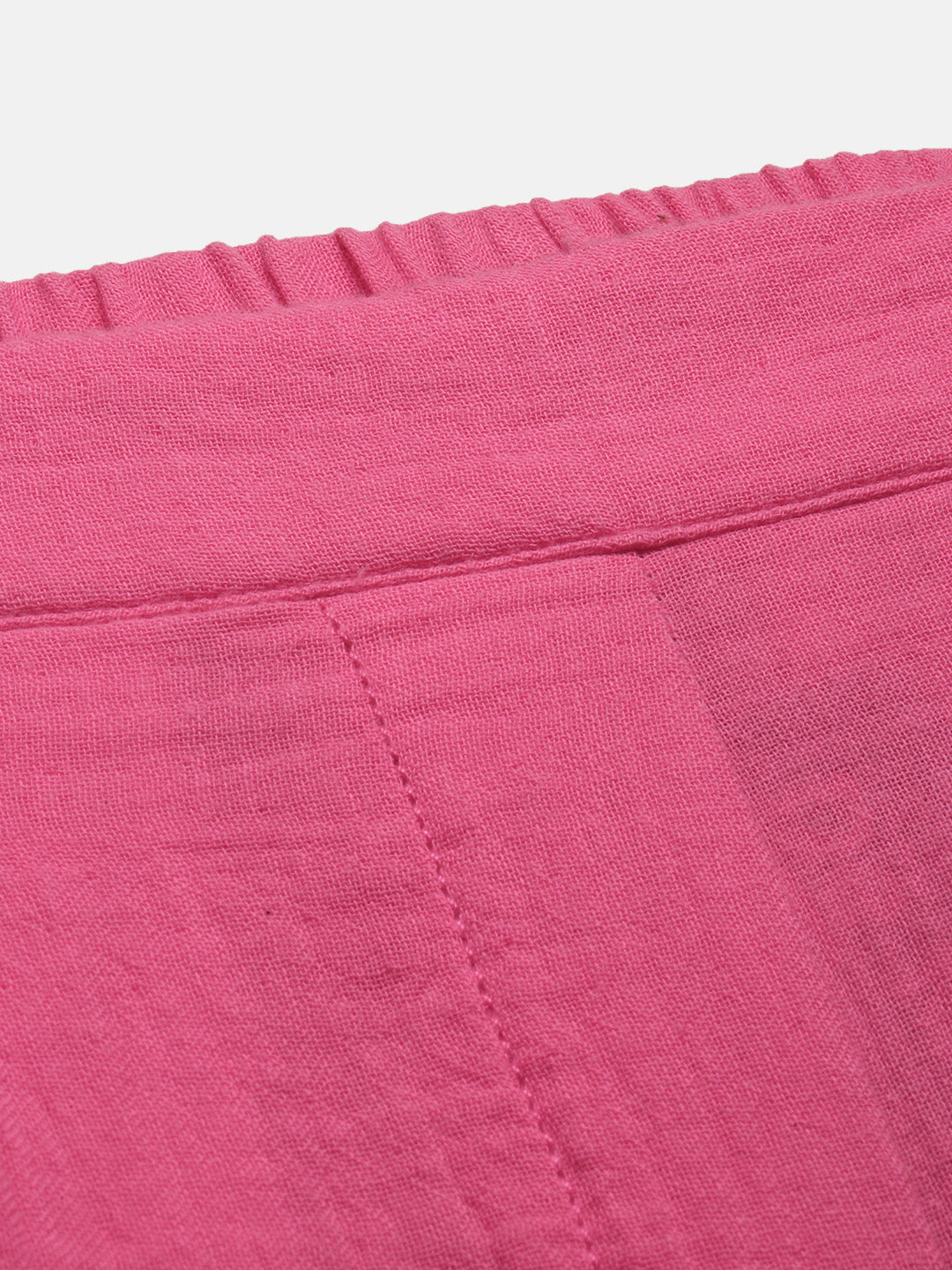 Wide Leg Pant-Pink - De Moza