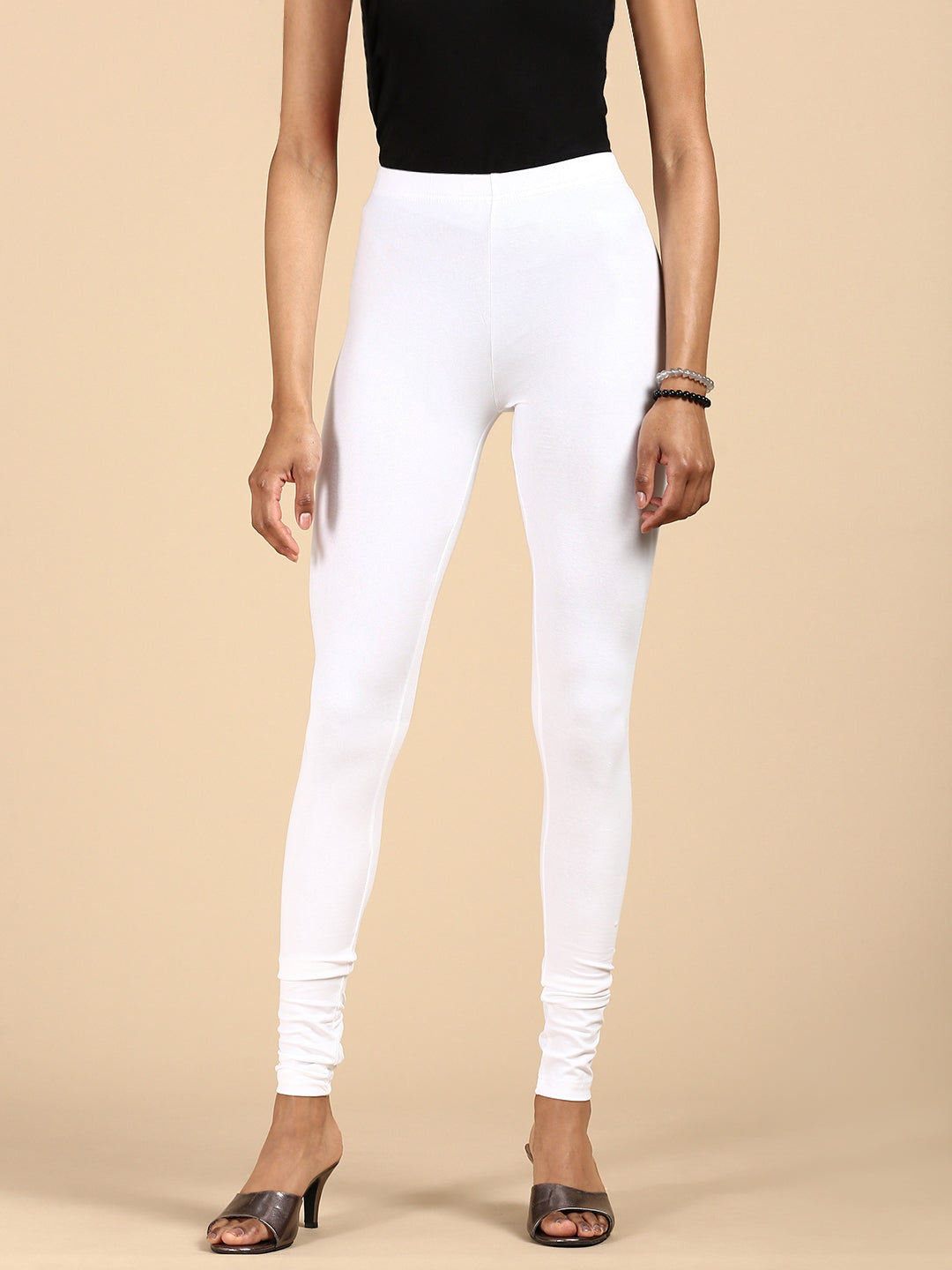 Churidar Leggings White