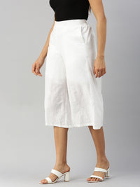 De Moza Women Culottes White