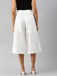 De Moza Women Culottes White